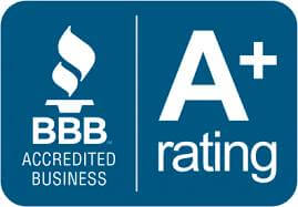 BBB Accredited Business with A+ Rating